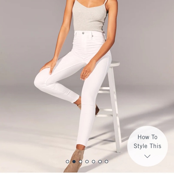 High Rise Jean Leggings (long) Abercrombie & Fitch - Picture 1 of 5